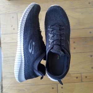 SALE! Skechers Elite Flex Hartnell Black Men's sneakers size 12